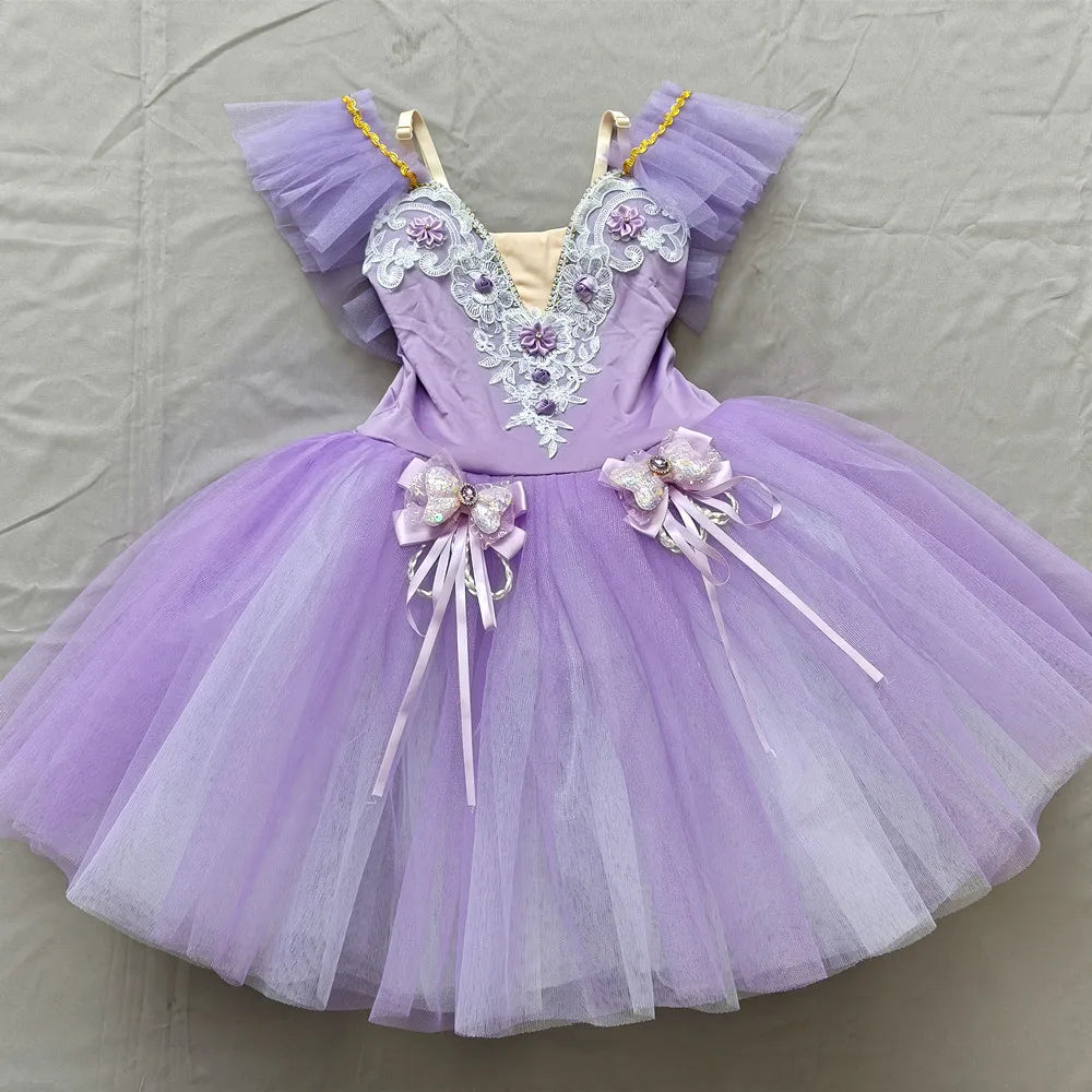 Children's ballet skirt, girls' dance skirt, campus dance program, ballet dancer costume, stage collective performance costume