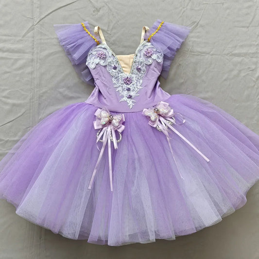 Children's ballet skirt, girls' dance skirt, campus dance program, ballet dancer costume, stage collective performance costume