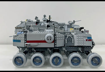 MOC Republic Science and Technology Chariot Series Building Blocks Children's Toys Holiday Birthday Gifts New75151Products 75413