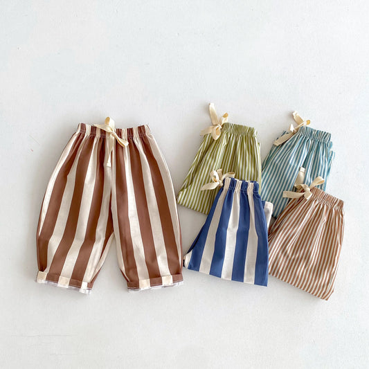 Kids Clothes Striped Harem Pants Fashion