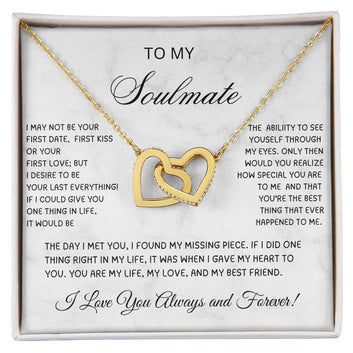 Soulmate | Missing Piece | Interlocked hearts
